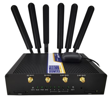 WLINK WL-G930-NQ-gs, MIPS Dual-core 880MHz 256MB Flash 4GB RAM, 5G IoT Gateway