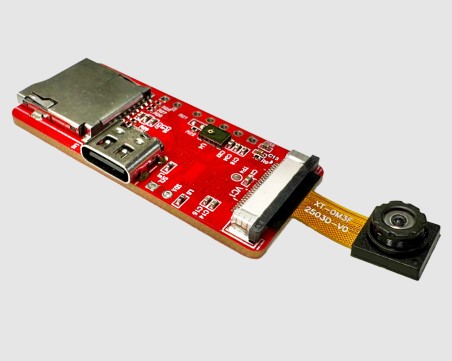Nuvoton NuMaker-GestureAI-M55M1, Arm Cortex-M55 core 220MHz AI Development Board