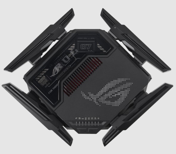 Asus ROG Rapture GT-BE98 Pro Edition 20 First Quad-Band WiFi 7 Gaming Router