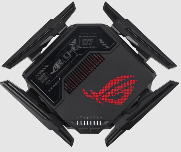 Asus ROG Rapture GT-BE98 Pro Edition 20 First Quad-Band WiFi 7 Gaming RouterAsus ROG Rapture GT-BE98 Pro Edition 20 First Quad-Band WiFi 7 Gaming Router