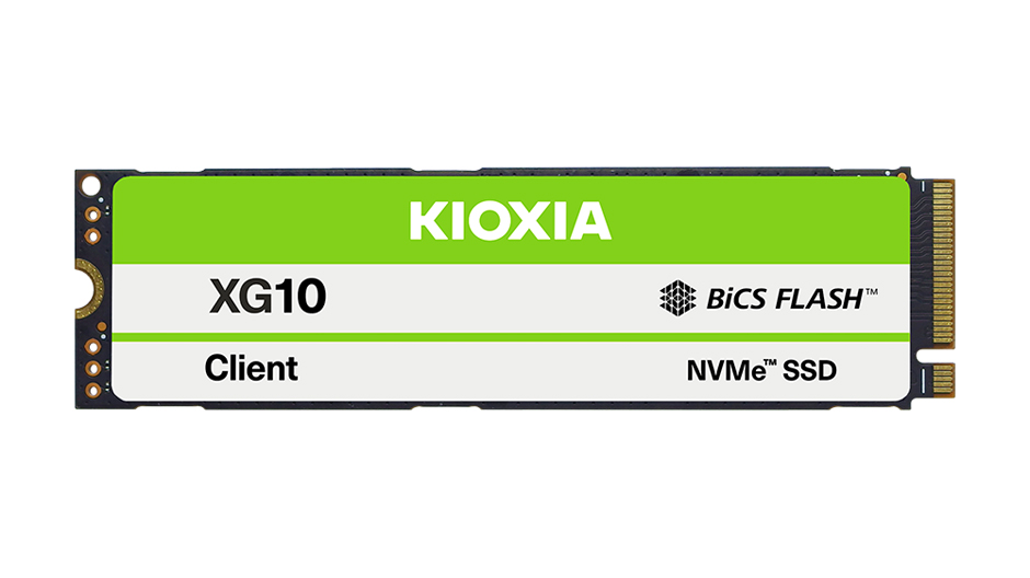 KIOXIA XG10 (512GB), PCIe Gen5 x4, M.2 2280 NVME SSD