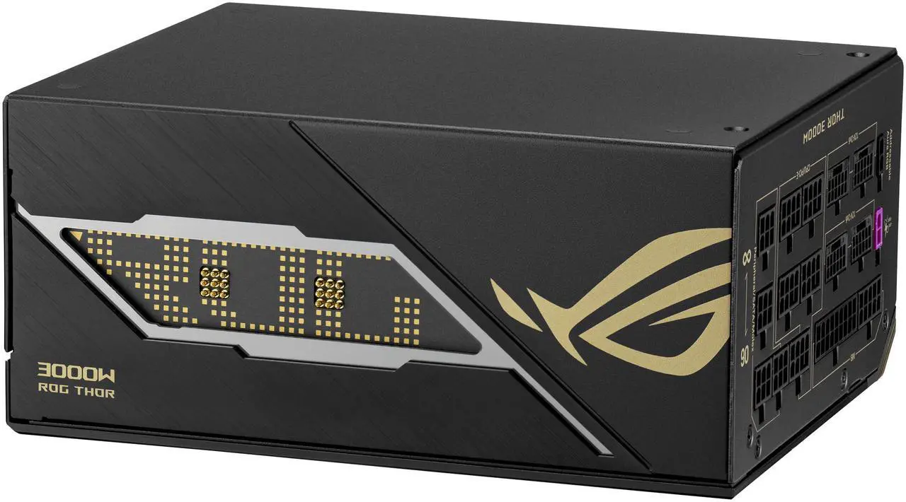ASUS ROG Thor 3000W Titanium III Edition 20, 80+ Titanium, Fully Modular ATX PSU