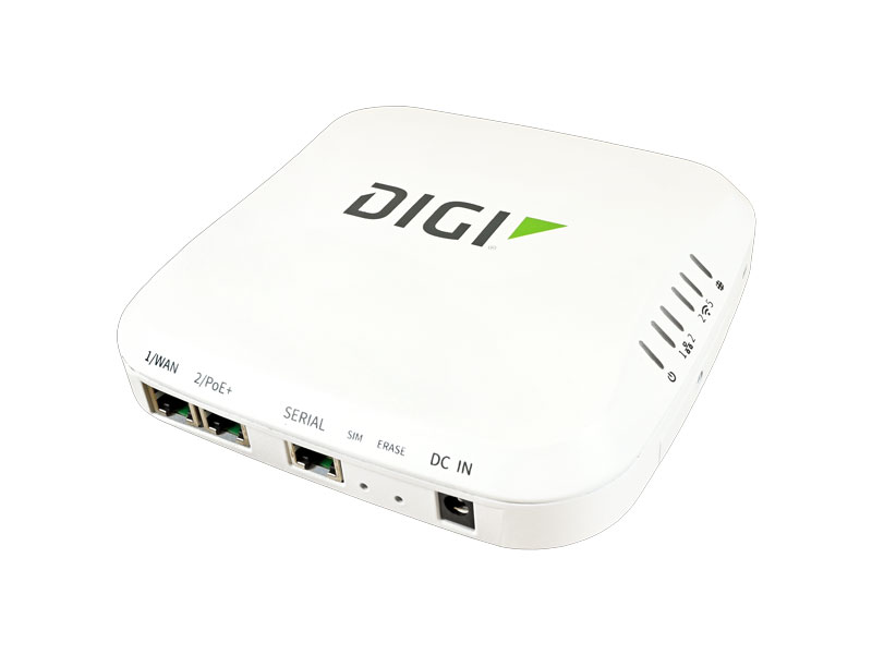 Digi EX50, 5G NR Sub-6 GHz with 4G/3G fallback Wi-Fi 6 2x2 MIMO DBS, IoT Gateway