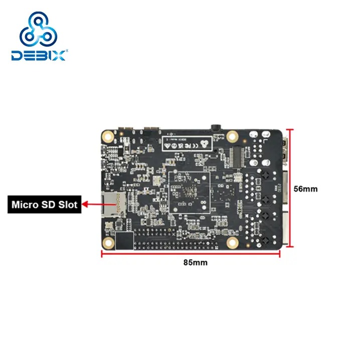 DEBIX Model C i.MX93 Low-power AI Edge Single Board Computer