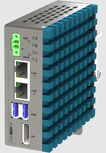 Marposs GEMBOXHP BOX PC Intel Atom quad core x7-E3950, 1.6 GHz (2,00 GHz Turbo)