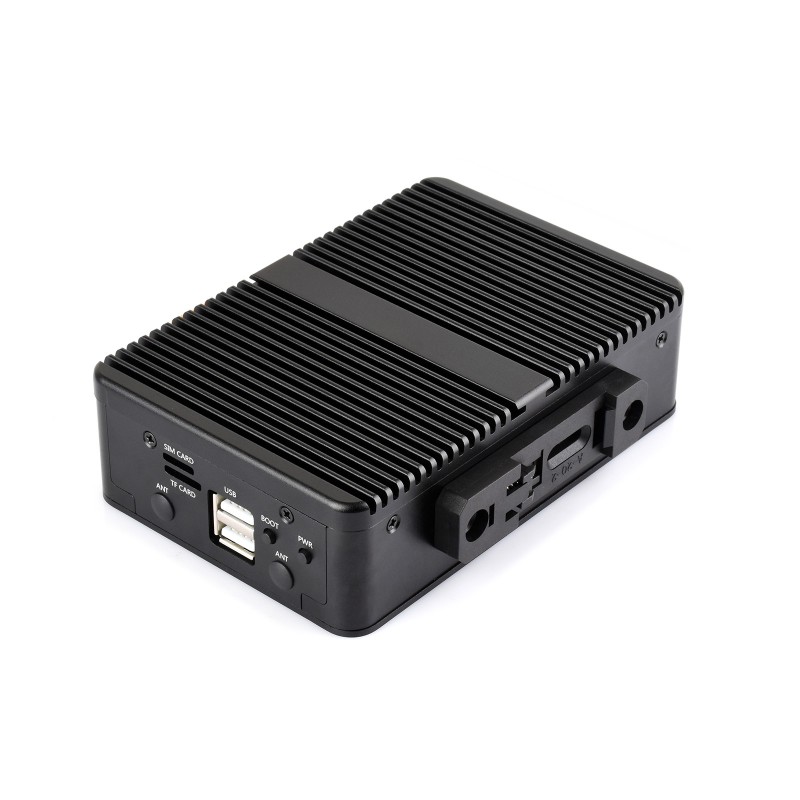 Waveshare IPCBOX-CM5-A, Dual Ethernet ports Onboard 4×RS485 Industrial PC