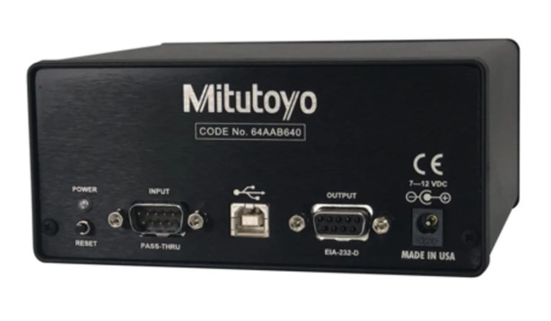 Mitutoyo 64AAB386 Digimatic MIG-8USB Multiplexer Digimatic RS232 Interface Unit
