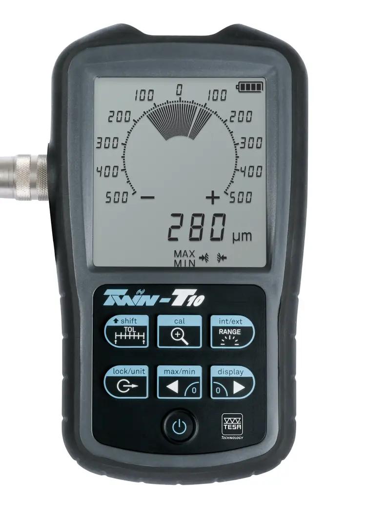 Tesa TWIN-T10 Portable Digital Display Unit 04430013 for Inductive Probes IP63