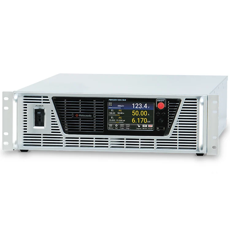 Matsusada PBR1500V30A15kW 1500V 30A Bidirectional Regenerative DC Power Supply