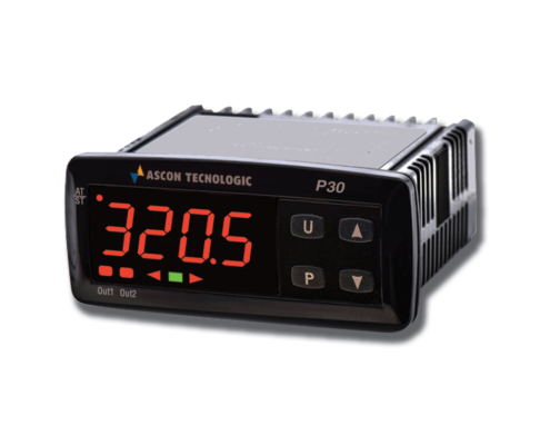 Ascon P30, 4 digit Display 500ms Sampling Rate 50mA Power Consumption Remote HMI