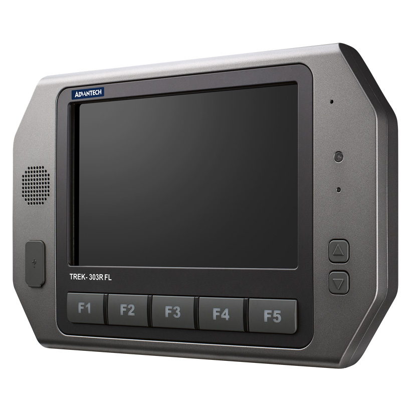 Advantech TREK-303R-H2A0E, WVGA (800 x 480) 7" In-Vehicle Smart Display