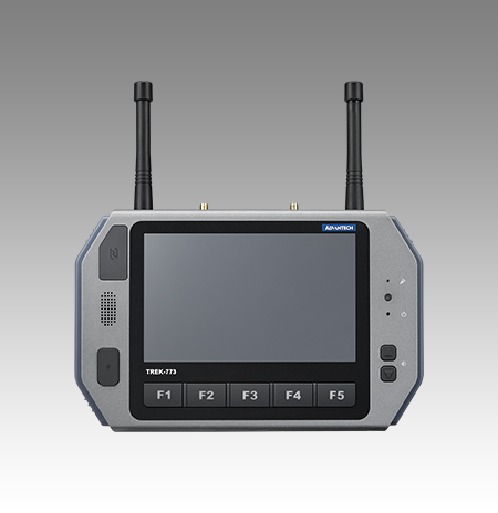 Advantech TREK-773R-LWBXA1E, Intel Atom E3827 AIO 7" Rugged Mobile Data Terminal