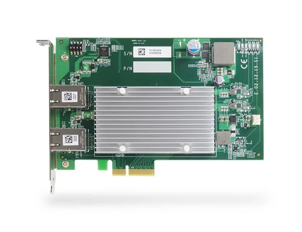 Neousys PCIe-PoE550X  2-port 10GbE Network adapter Card, PoE+ Capability