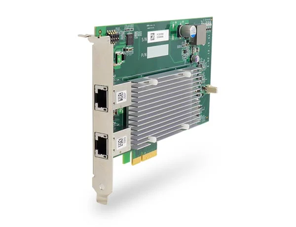Neousys PCIe-PoE550X  2-port 10GbE Network adapter Card, PoE+ Capability