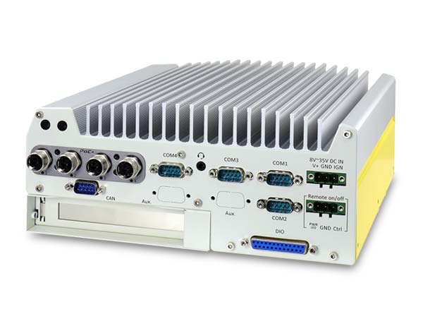 Neousys Nuvo-7200VTC, Intel 9th/8th-Gen Core CPU, Industrial PC