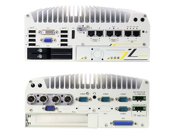 Neousys Nuvo-7200VTC, Intel 9th/8th-Gen Core CPU, Industrial PC