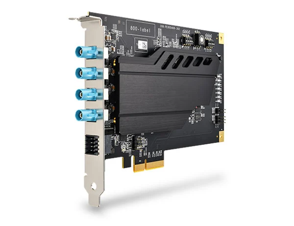 Neousys PCIe-NPL54, Fanless 4-port GMSL2 Camera frame Grabber Card