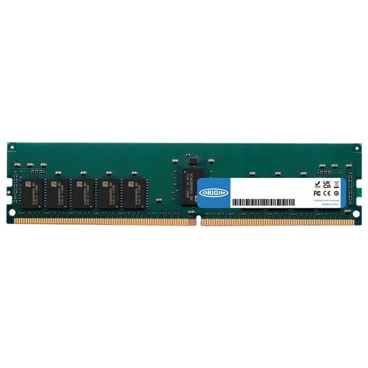 Origin Storage OM128G57200R2RX4E11, 128GB DDR5 7200MHz RDIMM ECC RAM