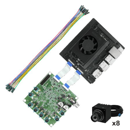 Technexion VL-FPD3-8CAM-RPI22, 8 Channel FPD-Link III cameras, Frame Grabber
