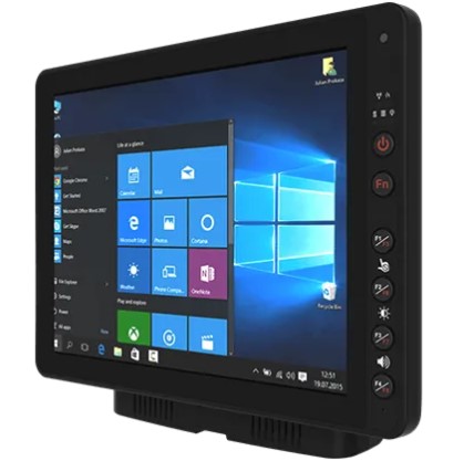 Winmate FM12E, Intel Atom x6413E 1.5GHz, 12.1" Vehicle Mounted Computer