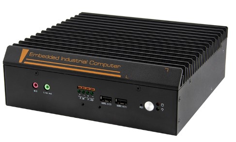 Intel Ultra 5 125H/1.20GHz, Turbo 4.5GHz Fanless Industrial PC with DDR5 Dual LAN 6 COM 9-36V DC