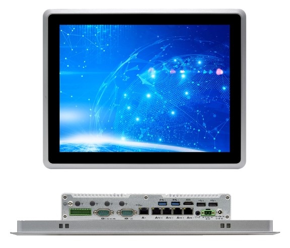 Intel Celeron J6412/2.0GHz Embedded Panel PC with 15" Capacitive/10 Touch Screen