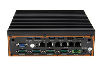 Intel i5-1135G7/2.40GHz Fanless Embedded Industrial PC with 4PoE 4COM & DDR4