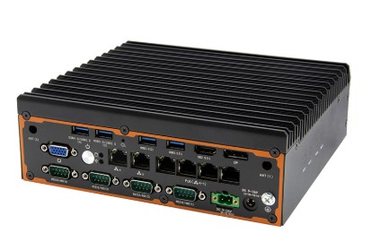 Intel i5-1135G7/2.40GHz Fanless Embedded Industrial PC with 4PoE 4COM & DDR4