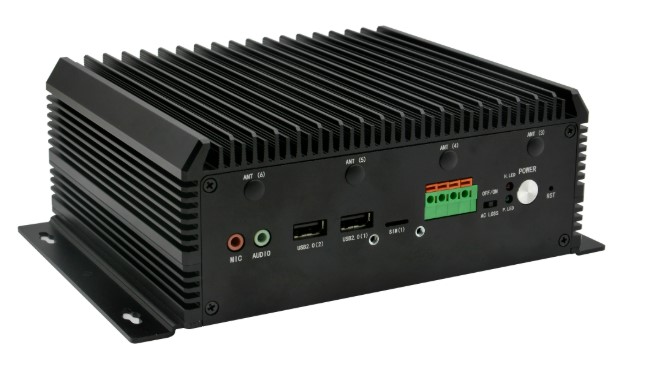 Intel Celeron J6412 2.0GHz Industrial Faneless PC with 6COM 2 x DDR4 Memory Slot