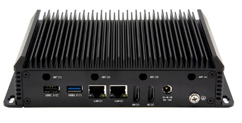 Onboard RK3588 Total 8 core ARM Embedded PC with LPDDR4 8G/64G VR58-L2 I/O Board