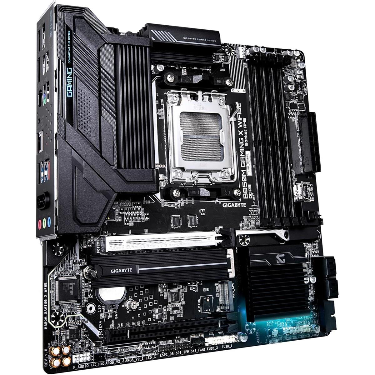 GIGABYTE B850M Gaming X AM5 DDR5 Wi-Fi 6E Micro ATX Motherboard
