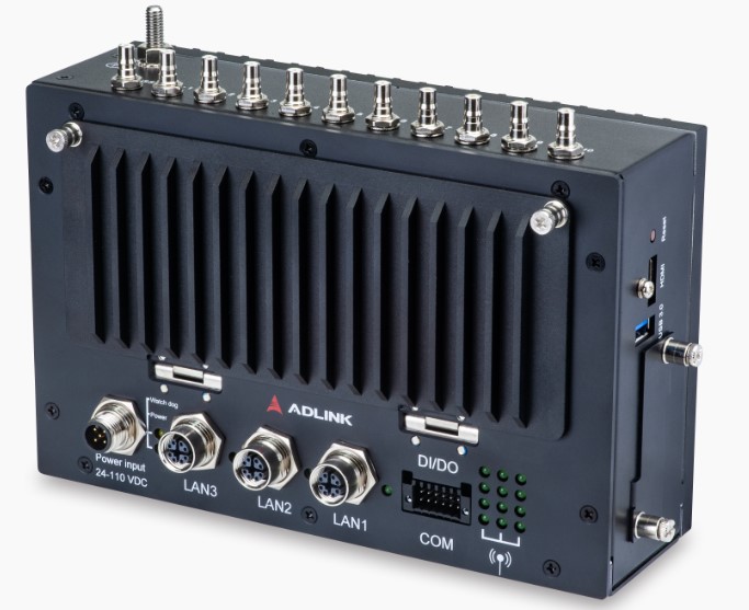 ADLINK AVA-1000, Intel Atom x7433RE, 8GB/64GB Fanless Industrial PC