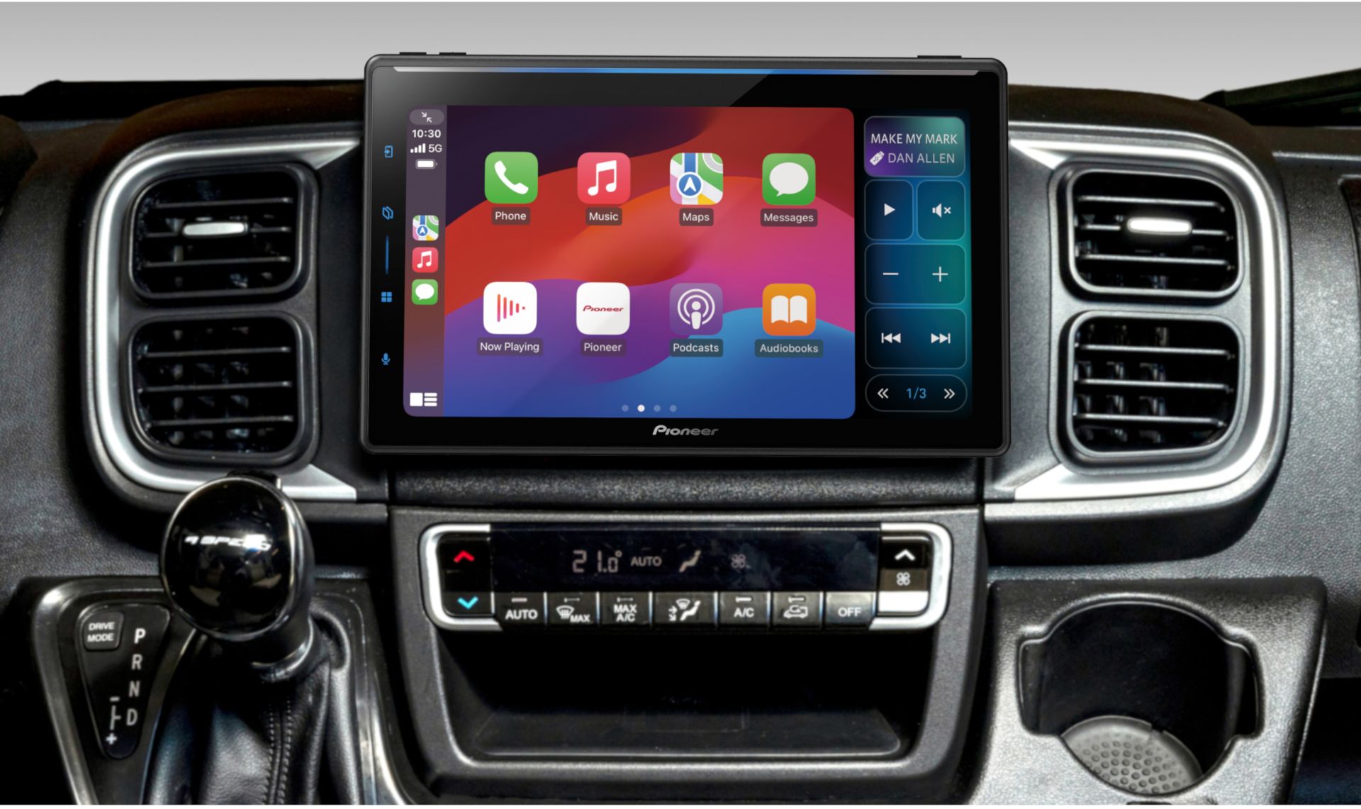 Pioneer SPH-EVO107DAB-C-D8, 10.1" Wi-Fi-enabled Modular Multimedia Receiver