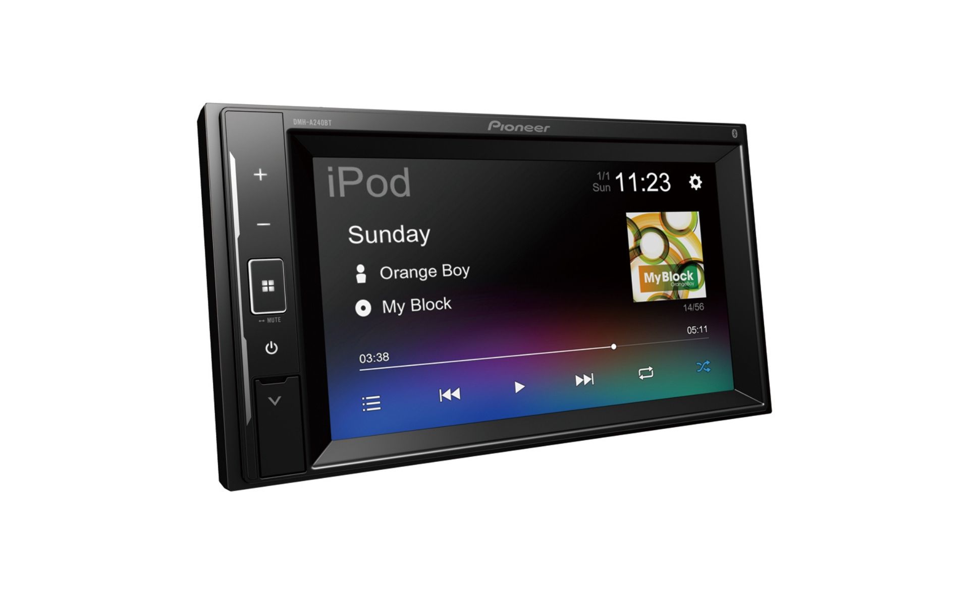 Pioneer DMH-A240BT, 6.2" Touchscreen, 2-DIN Car Stereo Receiver with BluetoothPioneer DMH-A240BT, 6.2" Touchscreen, 2-DIN Car Stereo Receiver with Bluetooth