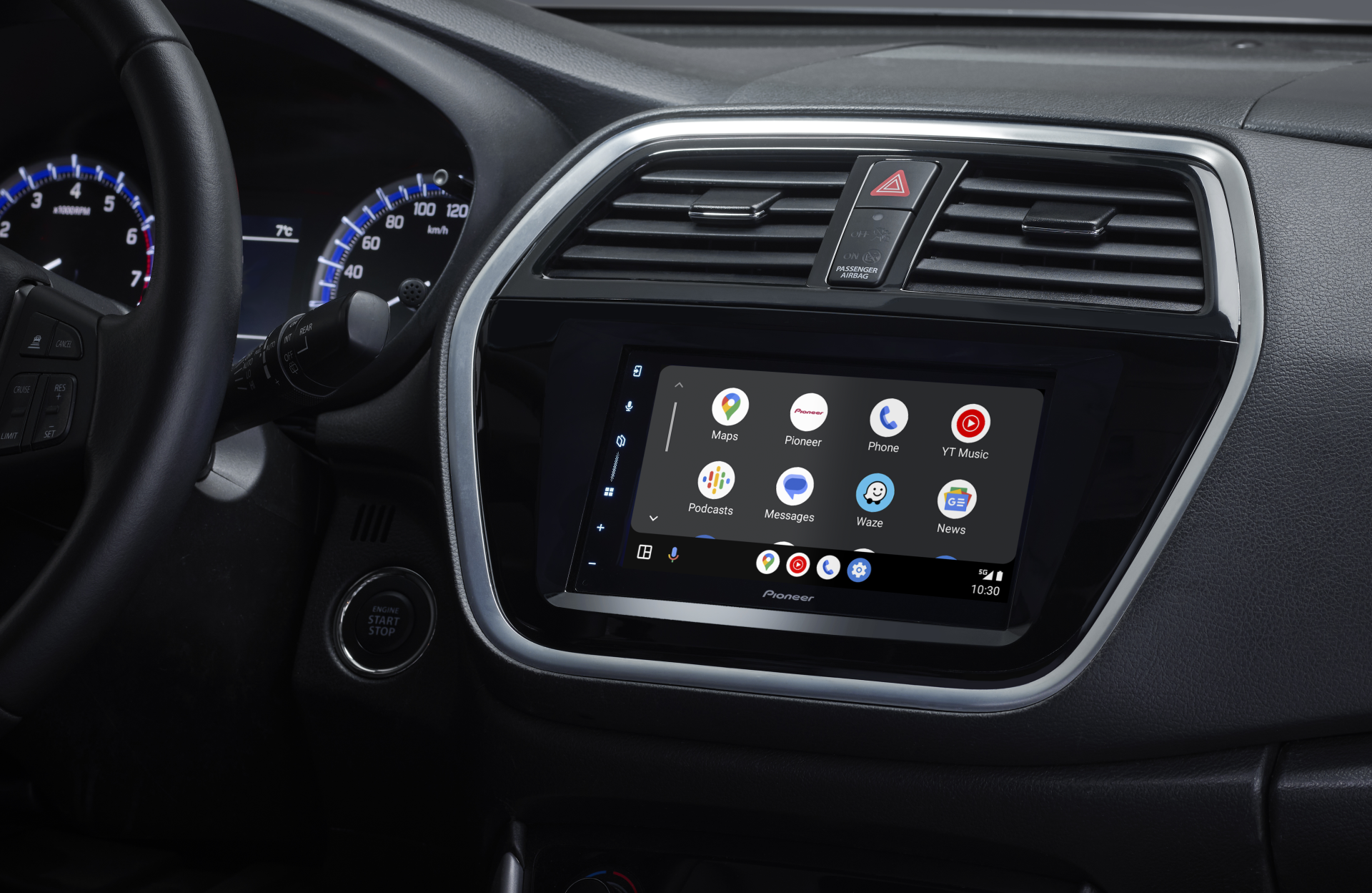 Pioneer SPH-DA77DAB, 6.8" Touchscreen 2-DIN Car Stereo Reciever