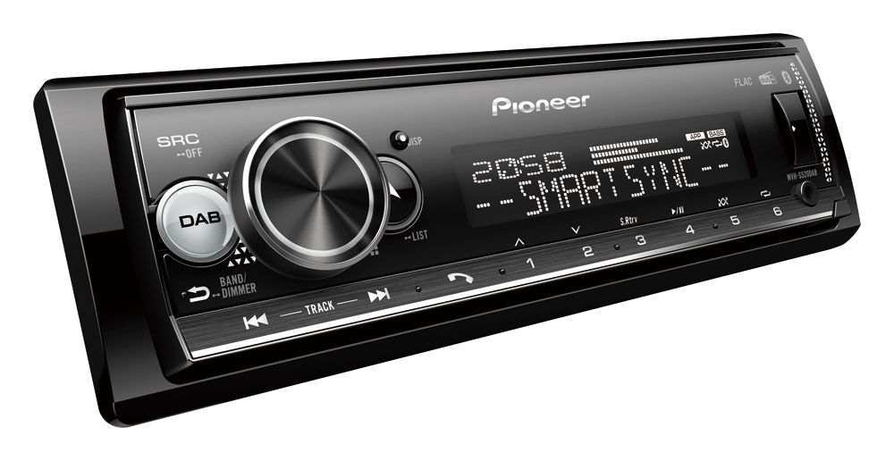 Pioneer MVH-S520DAB, 1-DIN 13-Band Digital Media Receiver with DAB+/Bluetooth