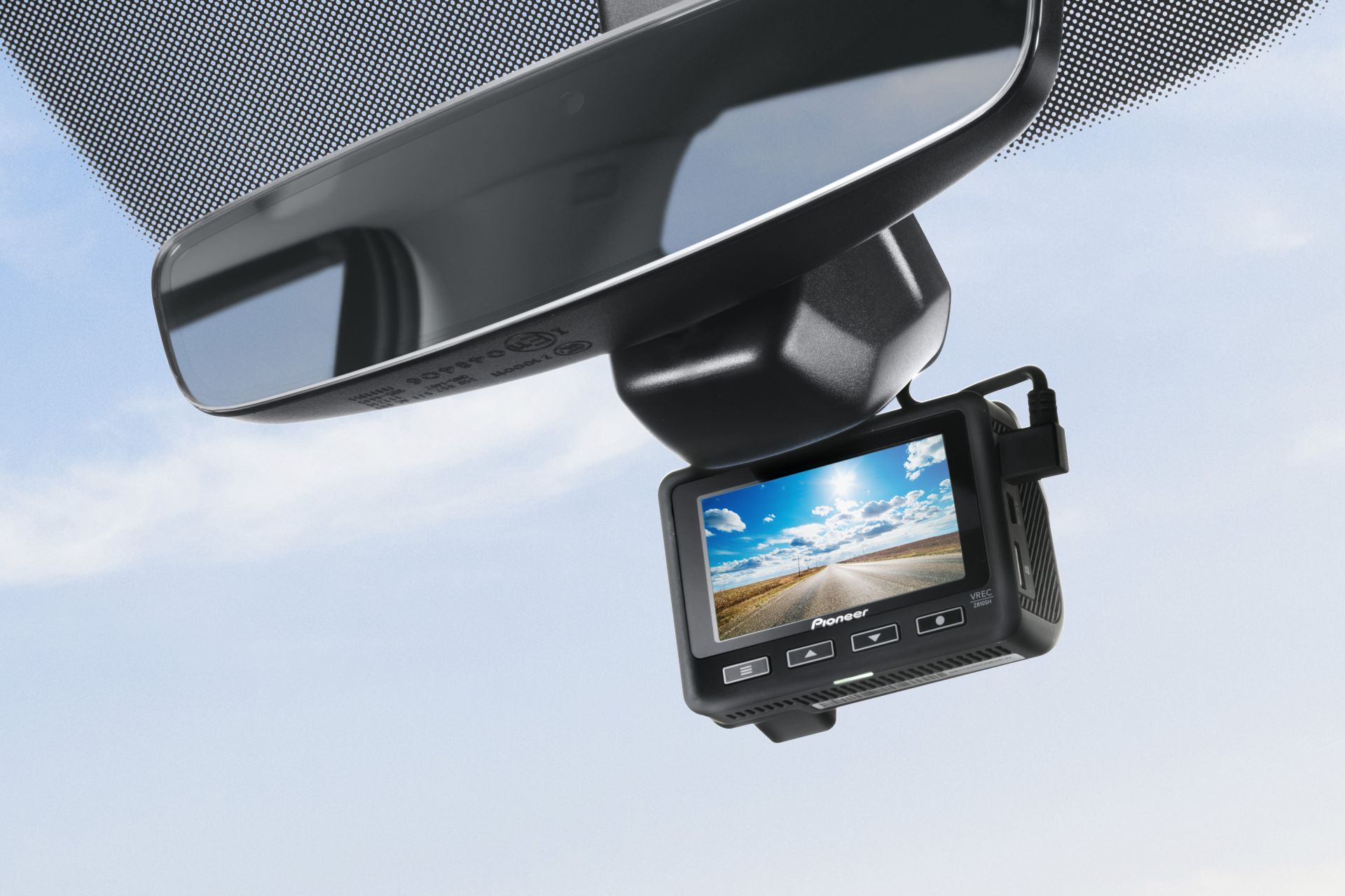 Pioneer VREC-Z810SH, 4K 139° Wide Viewing Angle, 1-Channel (Front) Dash Camera