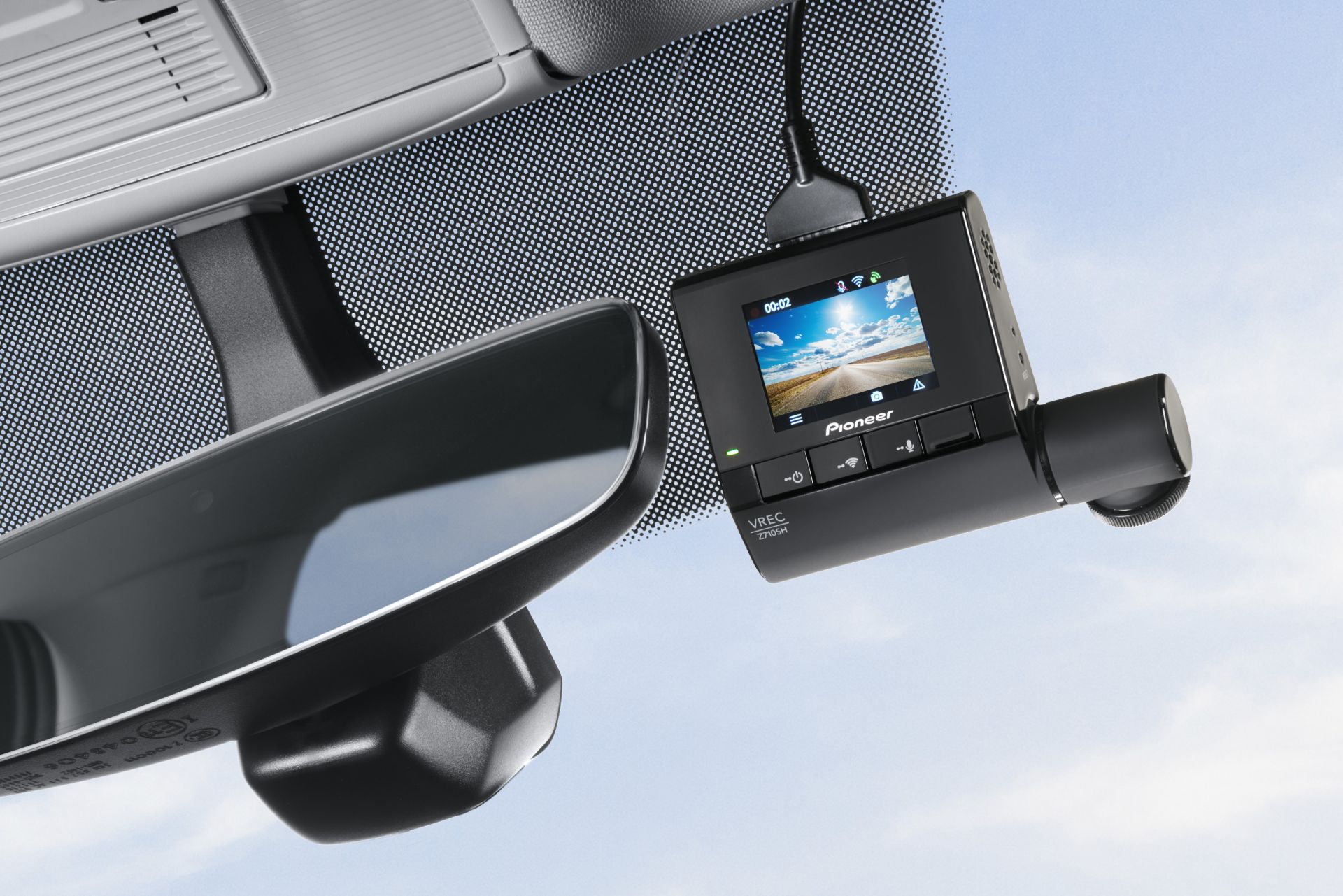 Pioneer VREC-Z710SH, Full HD 160° Wide Angle, 1-Channel (Front) Dash Camera