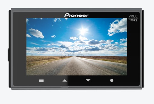 Pioneer VREC-170RS, 1-Channel (Front) Dash Camera, Full HD 139° Wide Angle
