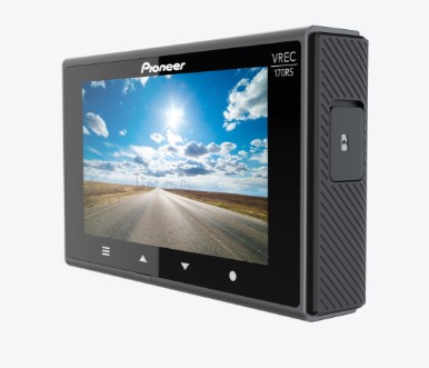 Pioneer VREC-170RS, 1-Channel (Front) Dash Camera, Full HD 139° Wide Angle