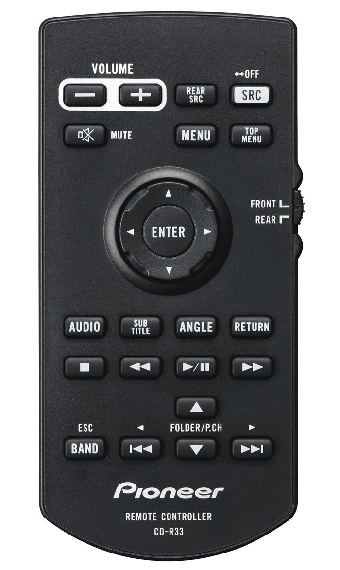 Pioneer CD-R33 Remote for full control for AVH products