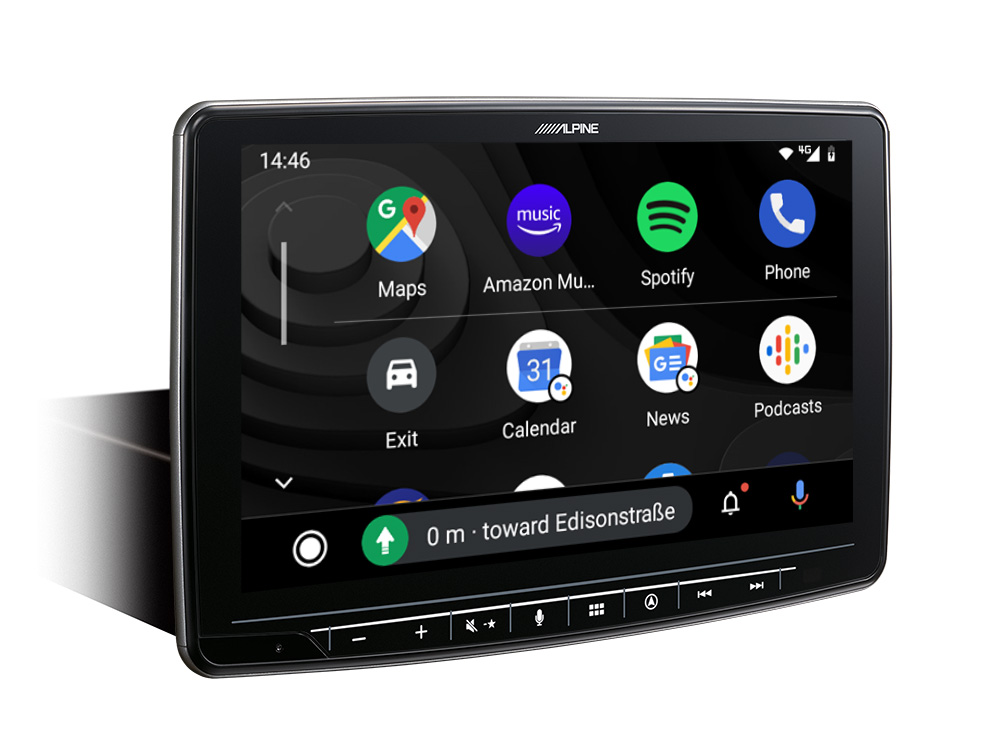 Alpine INE-F904DU 9" Capacitive Touch Screen Navigation Receiver