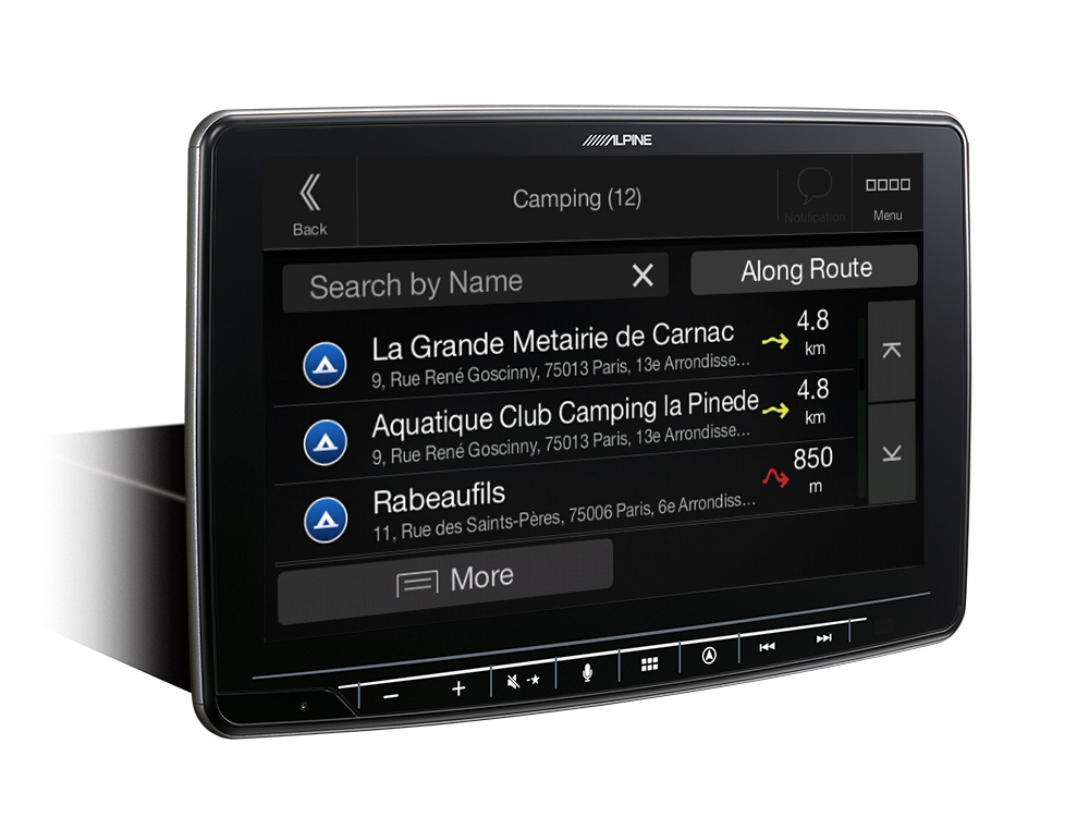 Alpine INE-F904DU 9" Capacitive Touch Screen Navigation Receiver