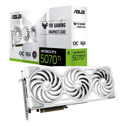 ASUS TUF Gaming GeForce RTX 5070 Ti 16 GB GDDR7 PCIe 5.0 Graphics Card