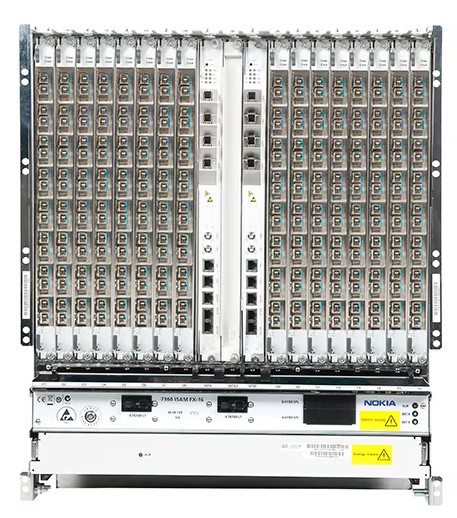 Nokia 7360 ISAM FX-16, 16 Slots 14 RU Fiber Optical Line Terminal
