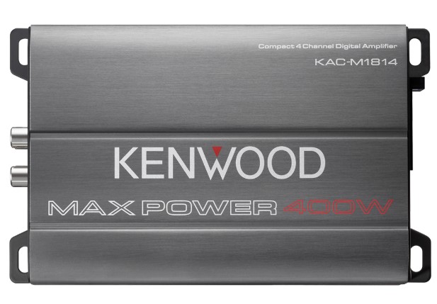 Kenwood KAC-M1814, Compact 4-Channel Digital Amplifier