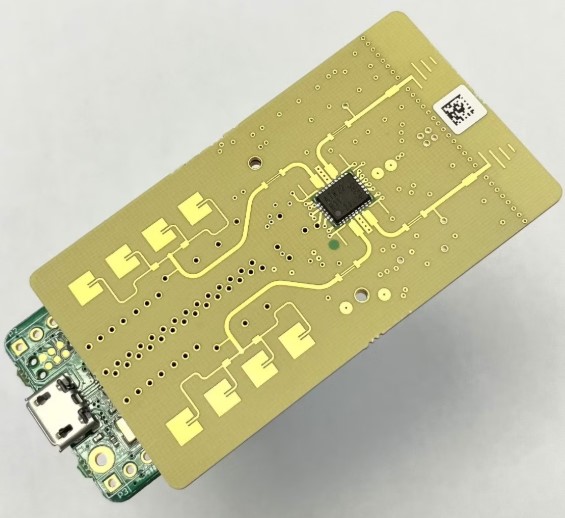 Infineon DEMO BGT24ATR22 YPA kit with 24GHz Radar Sensor & Yagi patch Antennas