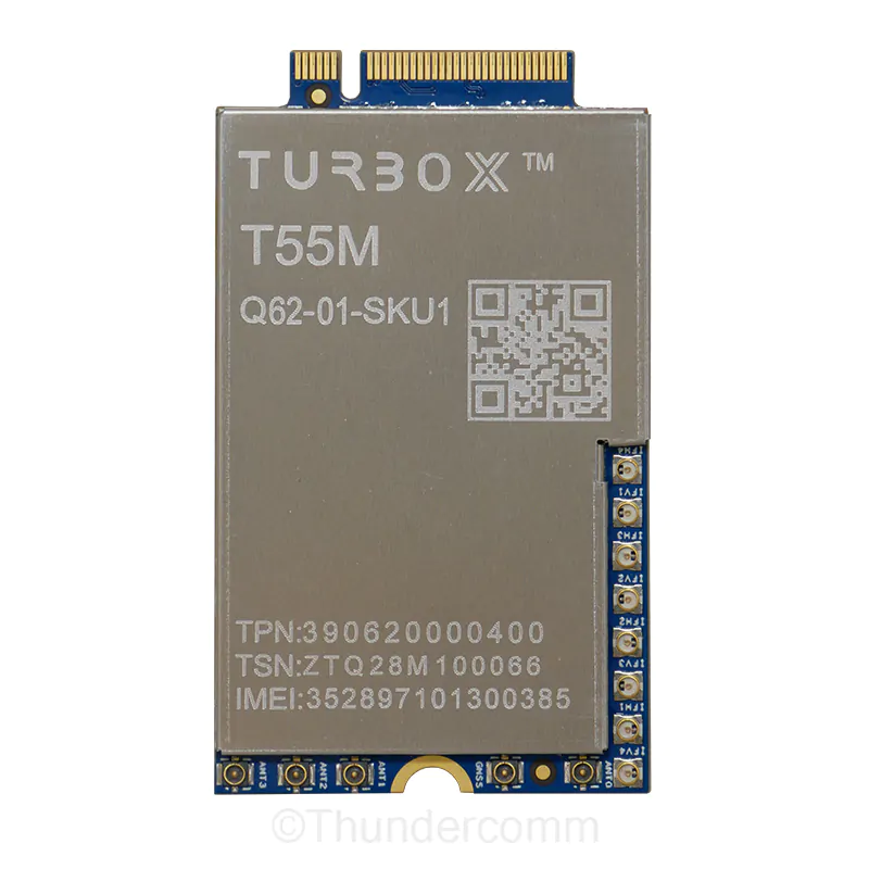Thundercomm T55M-EA, Arm Cortex-A7 up to 1.5 GHz, 5G System on Module