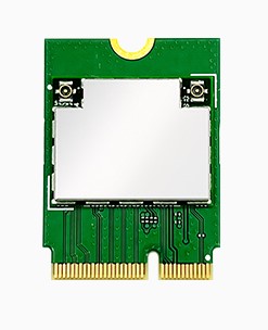 SparkLAN WNFQ-290BE(BT), Tri-band WiFi & Bluetooth M.2 2230 (E KEY) Module