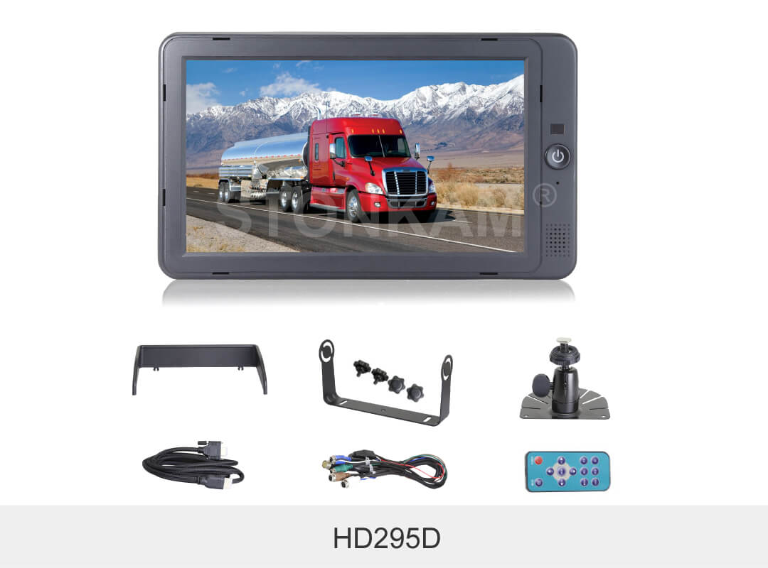 Stonkam HD295D, 600nits 10.1-inch HD Rearview Monitor for truck